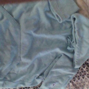 blue champion hoodie